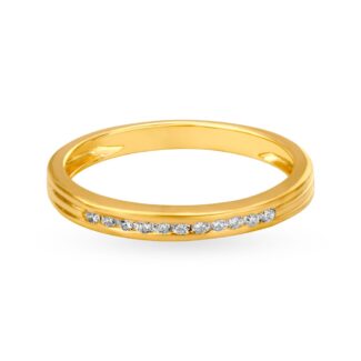 Simple Diamond Band Diamond Ring Ganapati Jewellers Nepal