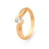 Modern Solitaire Design Diamond Ring Ganapati Jewellers Nepal 9