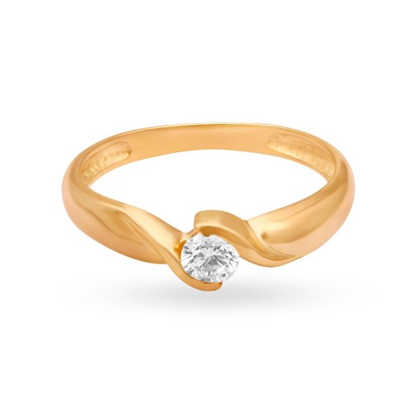 Modern Solitaire Design Diamond Ring Ganapati Jewellers Nepal 8