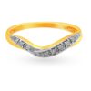 Wavy Band Diamond Ring Ganapati Jewellers Nepal 9