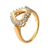 Beautiful Heart Shaped Diamond Ring Ganapati Jewellers Nepal 10