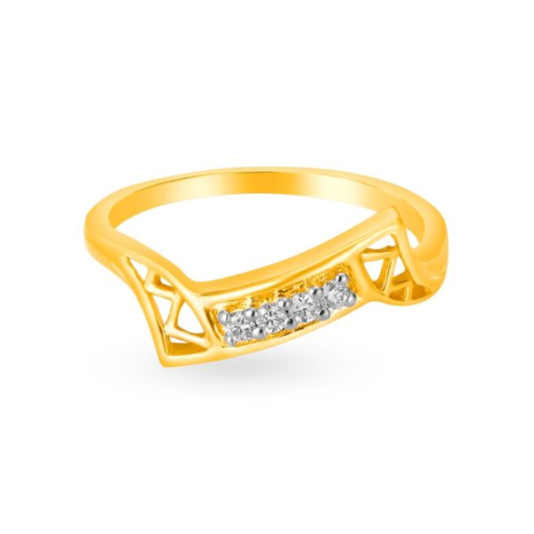 Aesthetic Daily Wear Diamond Ring Ganapati Jewellers Nepal 8