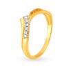 Mesmerizing Diamond and Gold Line Diamond Ring Ganapati Jewellers Nepal 9