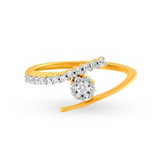 Aesthetic Solitaire Design Diamond Ring Ganapati Jewellers Nepal