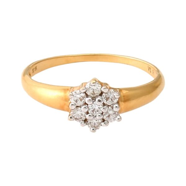 Beautiful Flower Diamond Ring Ganapati Jewellers Nepal 8