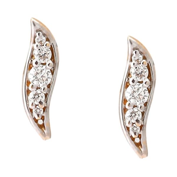 Chic Long Diamond Earrings Ganapati Jewellers Nepal 8