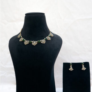 Celestial Diamond Necklace Set Ganapati Jewellers Nepal 9