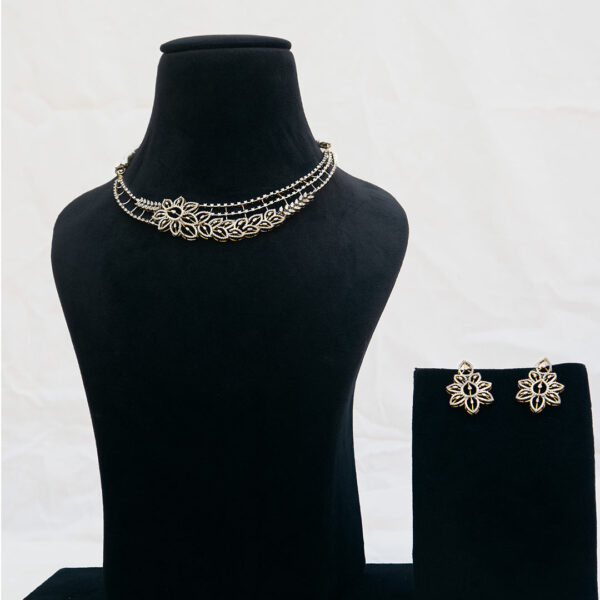 Radiant Diamond Necklace Set Ganapati Jewellers Nepal 9