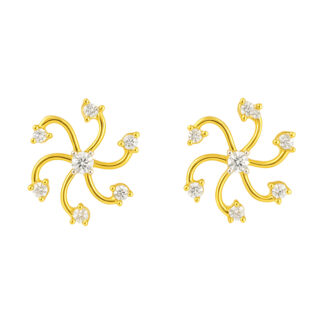 Whirlwind Blossom Earring Ganapati Jewellers Nepal Whirlwind Blossom Earring