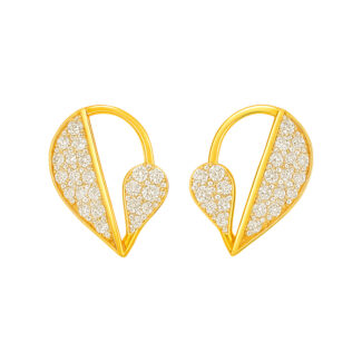 Abstract Arc Earring