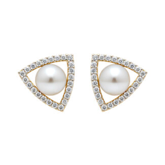 Prism Pearl Earring Ganapati Jewellers Nepal Prism Pearl Earring