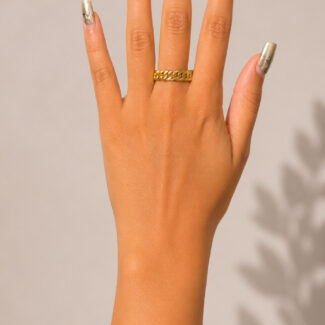 Chain Band Ring Ganapati Jewellers Nepal 9 Chain Band Ring