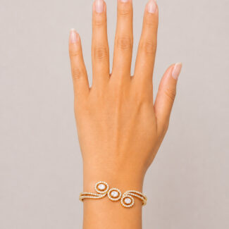 Circle Diamond Bracelet