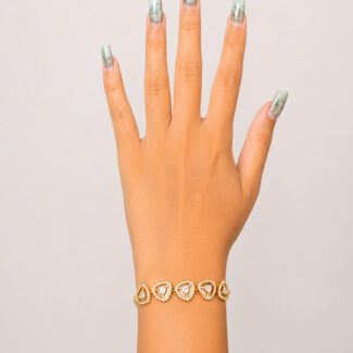 Triangle Diamond Bracelet