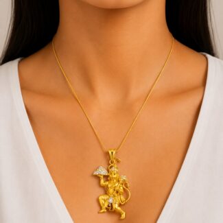 Divine Bajrangbali Gold Pendant Ganapati Jewellers Nepal Divine Bajrangbali Gold Pendant