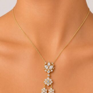 Floral Cascade Pendant