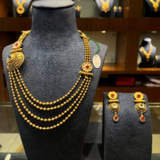 Heritage Multi-Layer Haar Set Ganapati Jewellers Nepal Heritage Multi-Layer Haar Set