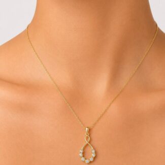 Infinity Drop Pendant