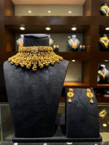 Lakshmi Grand Bridal Necklace Set Ganapati Jewellers Nepal