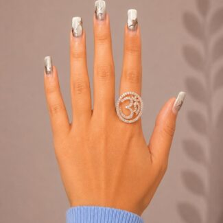Om Diamond Ring Ganapati Jewellers Nepal Om Diamond Ring