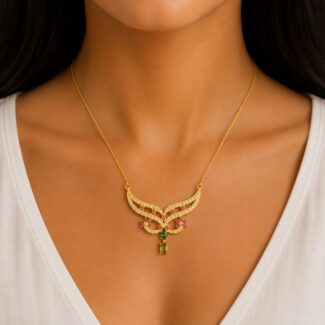 Butterfly Pendant Necklace Ganapati Jewellers Nepal Butterfly Pendant Necklace