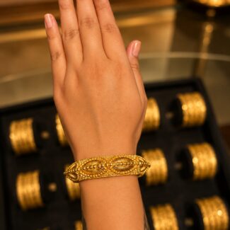 Twisted Gold Bracelet